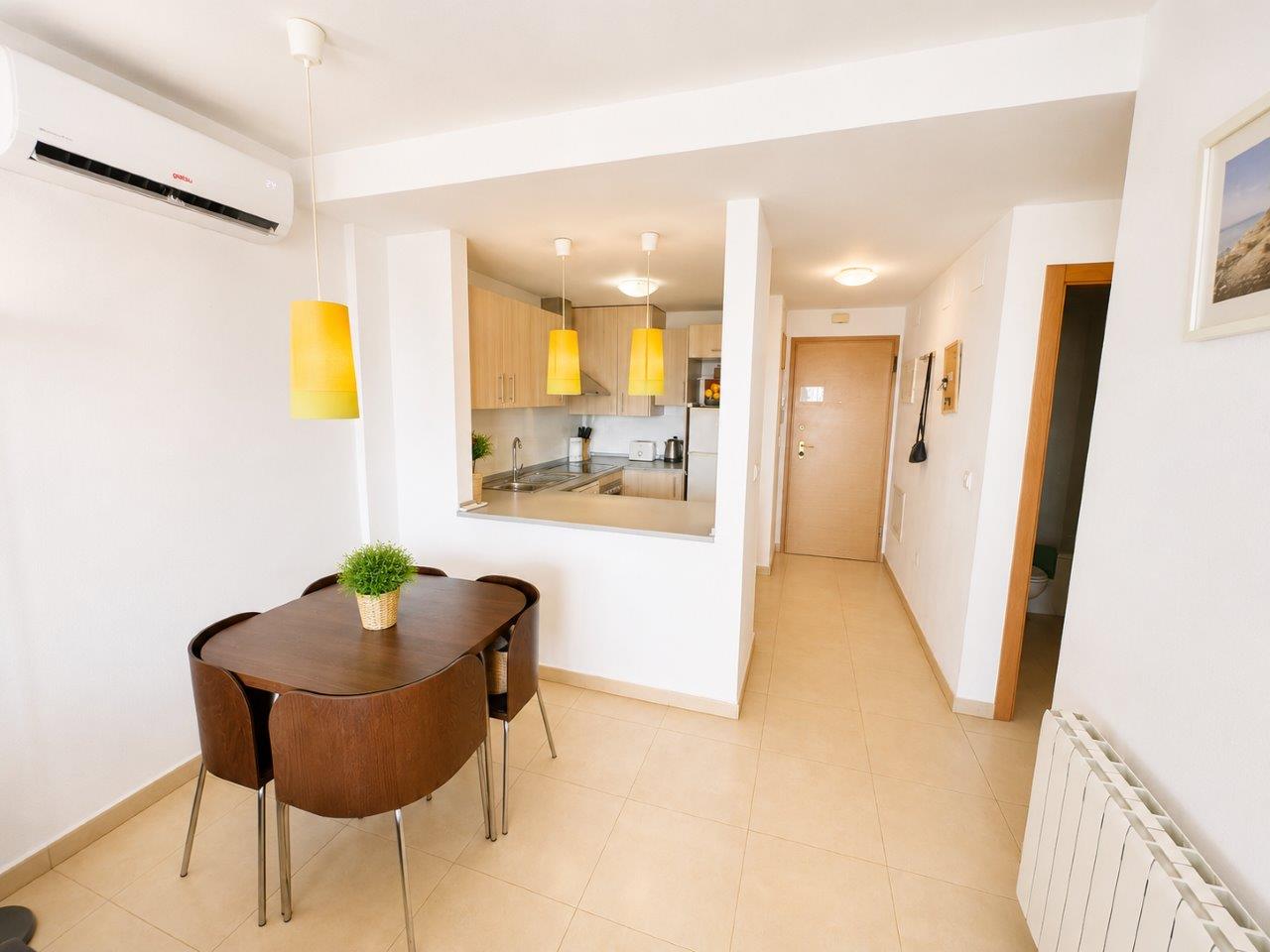 Pool area in apartment for sale in Las Terrazas de la Torre Golf Resort