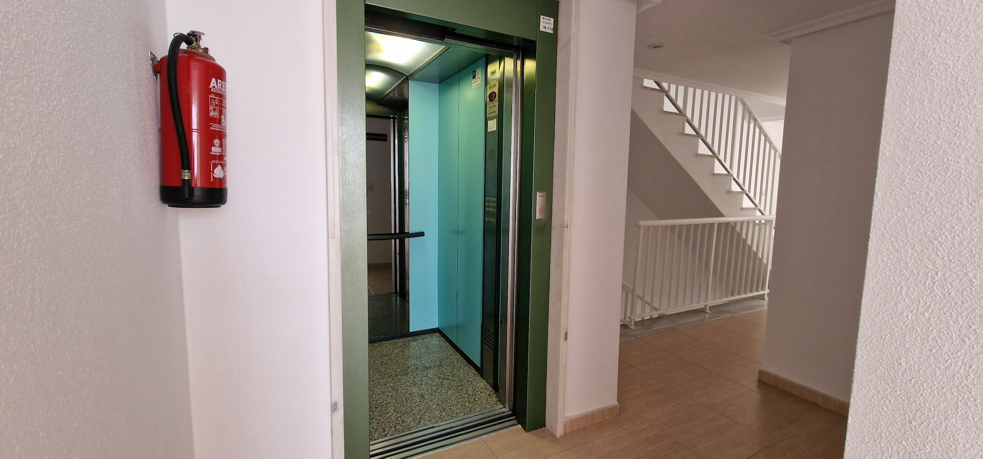 Pool area in apartment for sale in Guardamar del Segura