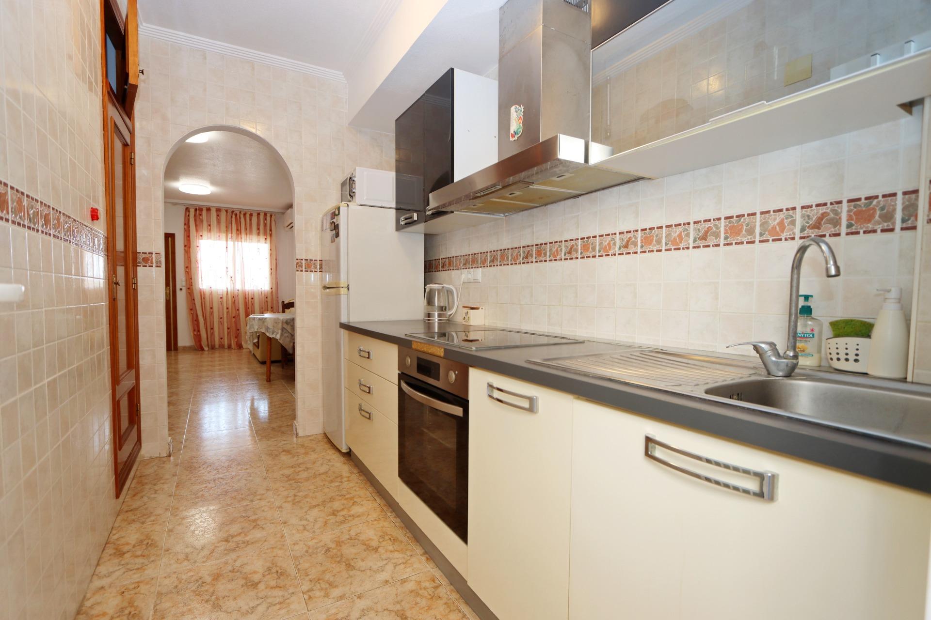 Garden in apartment for sale in Orihuela Costa