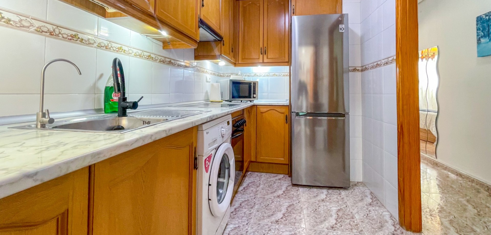 Terrace in apartment for sale in Torrevieja