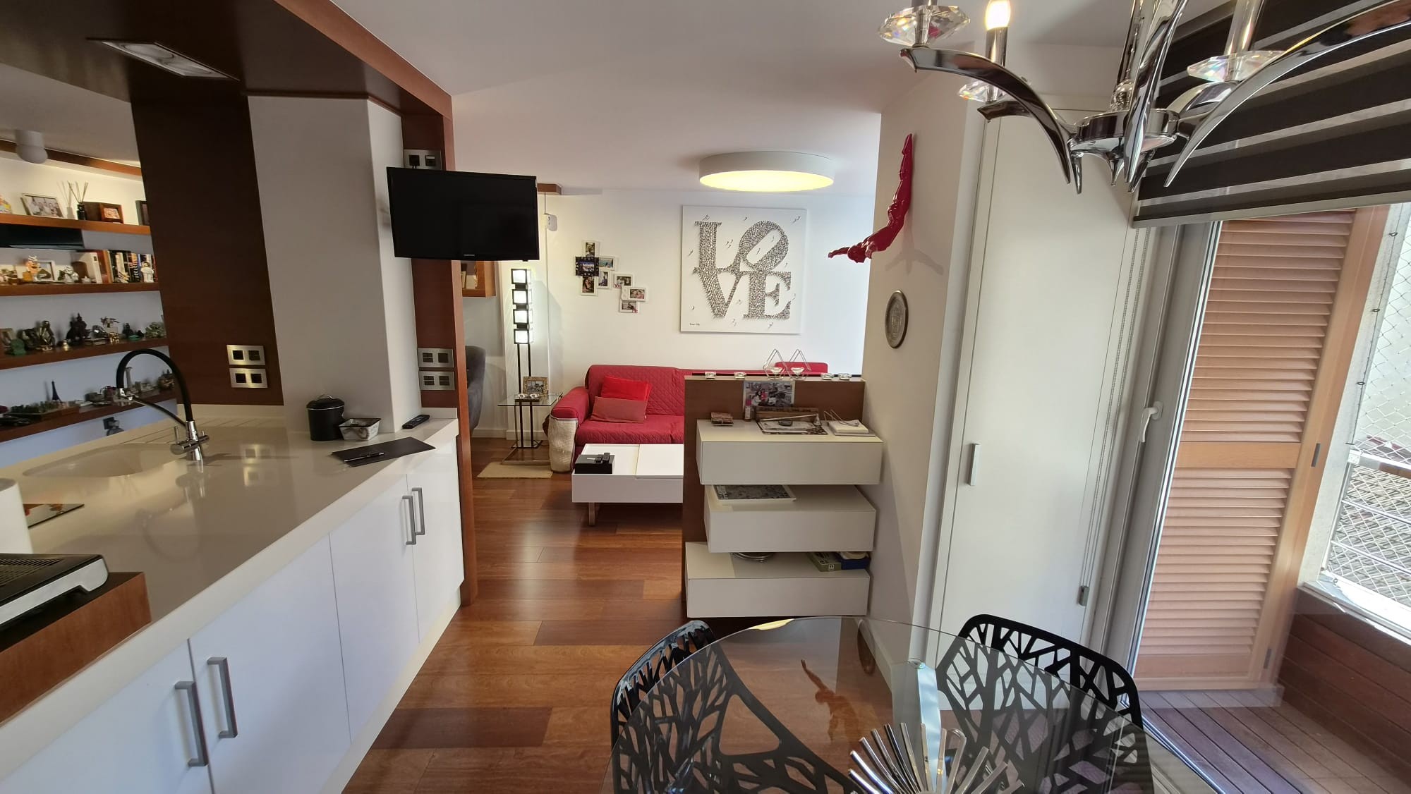 Pool area in apartment for sale in Torrevieja