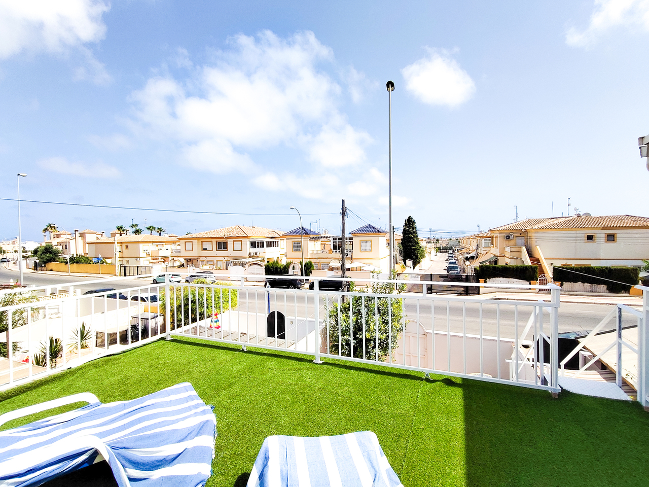 Master bedroom in terraced for sale in Playa Flamenca