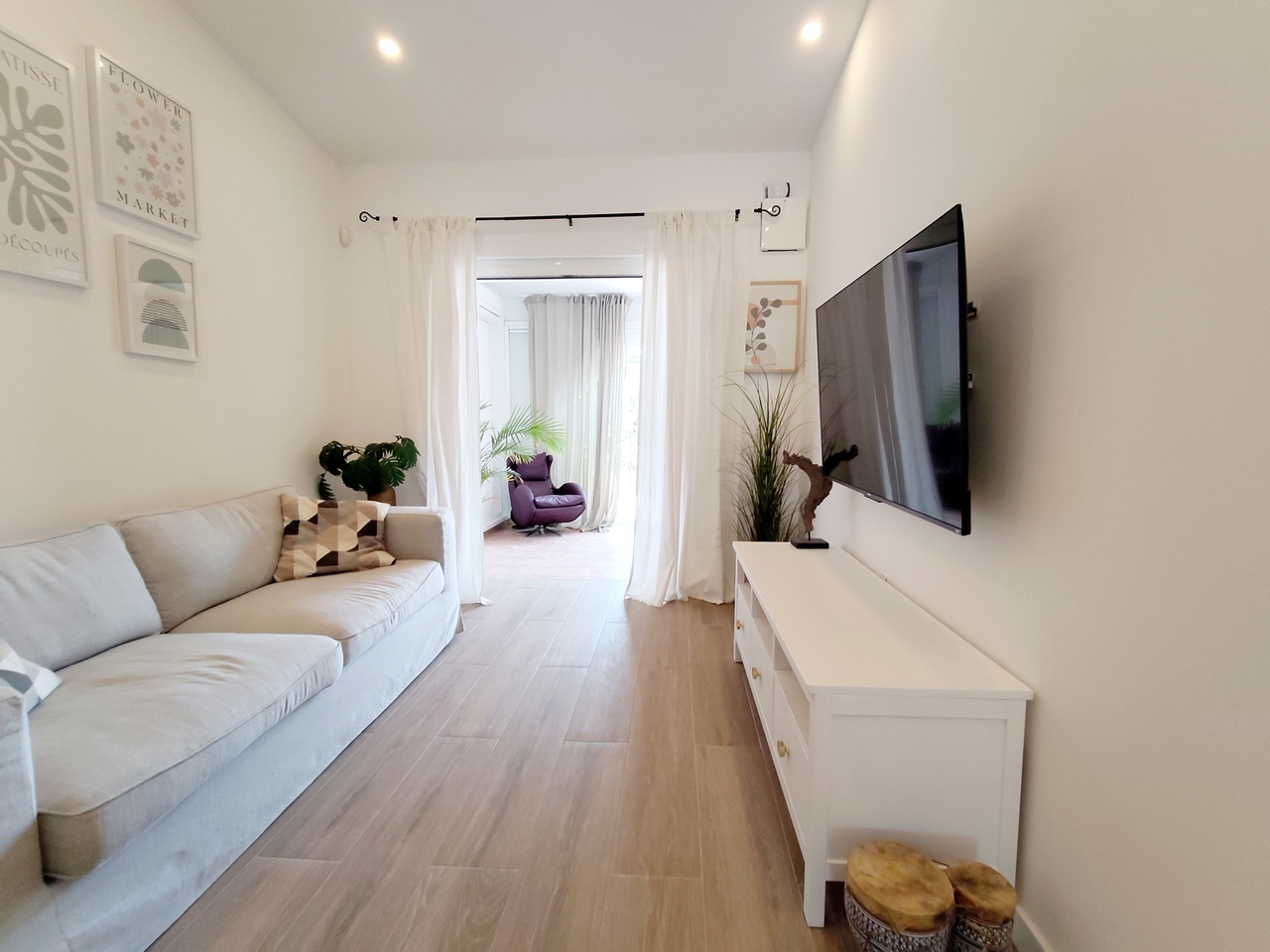 Pool area in terraced for sale in Playa Flamenca