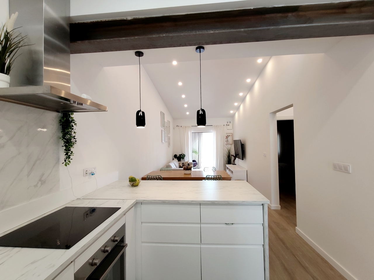 Dining area in terraced for sale in Playa Flamenca