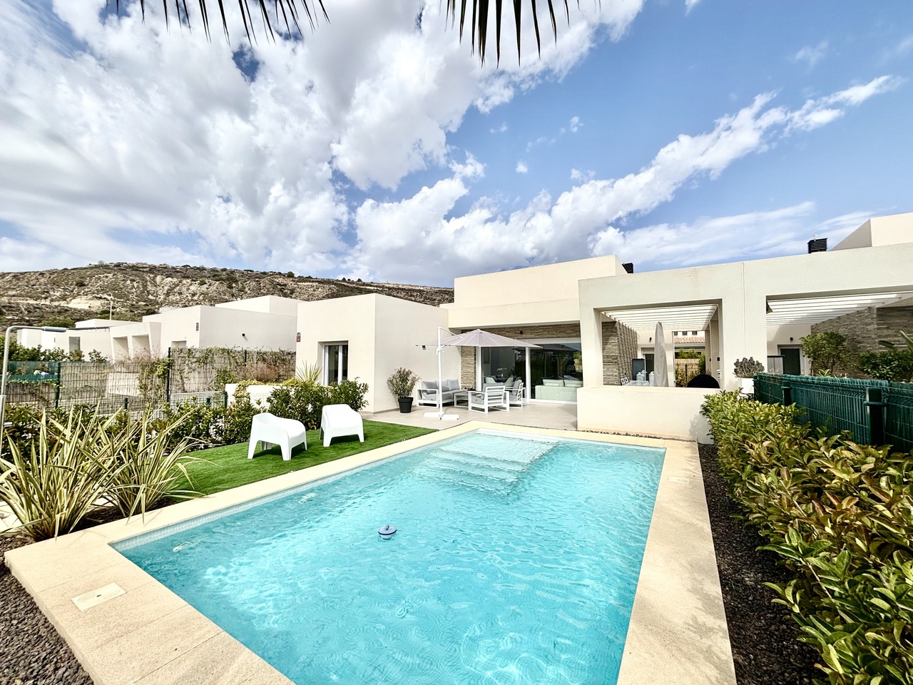 Set within the highly sought-after La Finca Golf Resort, this stunning contemporary villa, built in 2024, offers stylish modern living, exceptional space and exciting potential for the future