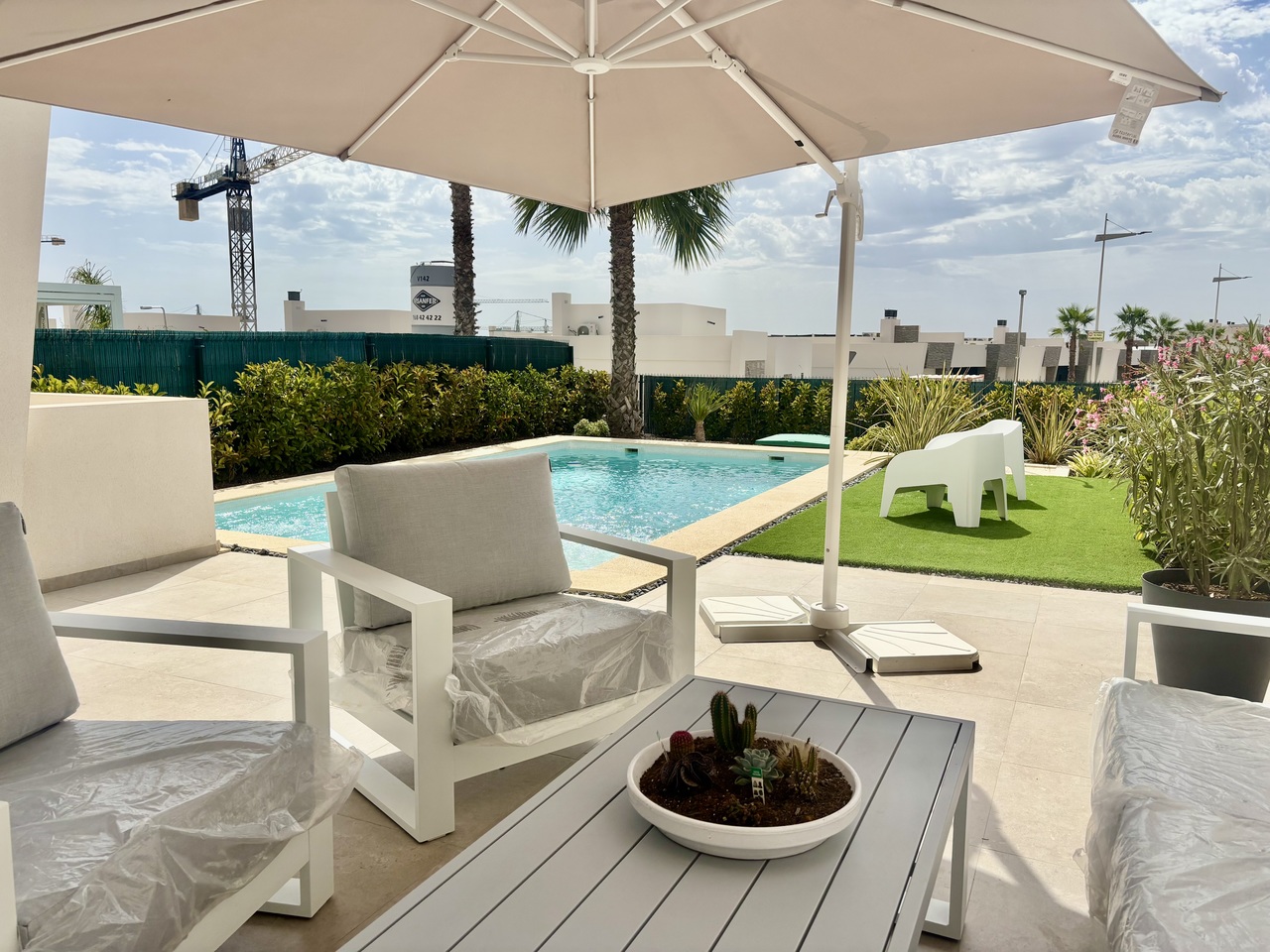 Set within the highly sought-after La Finca Golf Resort, this stunning contemporary villa, built in 2024, offers stylish modern living, exceptional space and exciting potential for the future