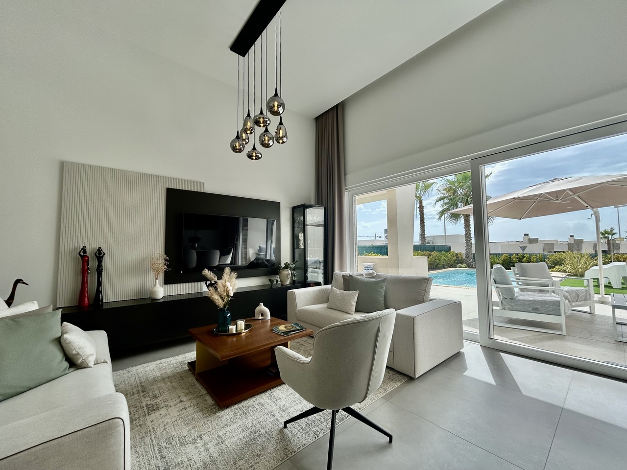 Terrace in villa for sale in Algorfa