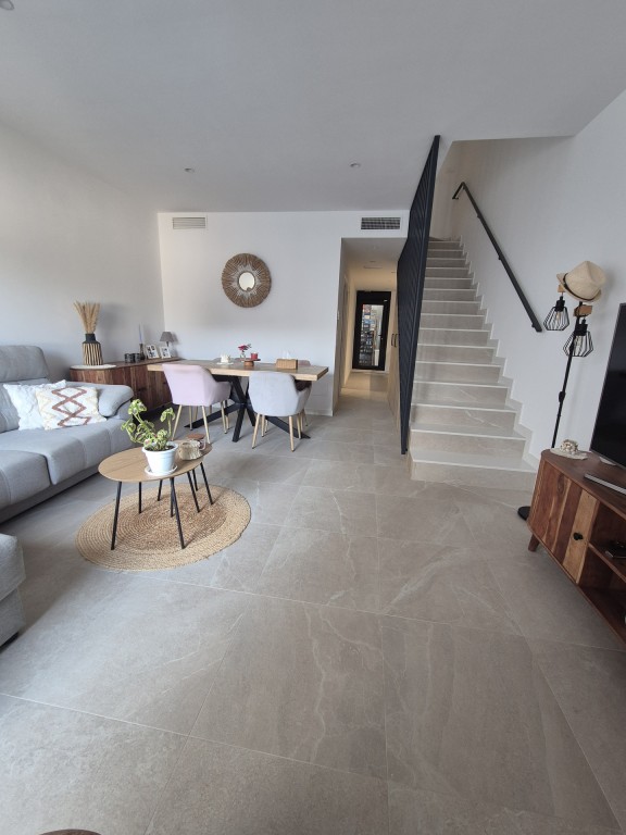 Dining area in terraced for sale in San Pedro del Pinatar