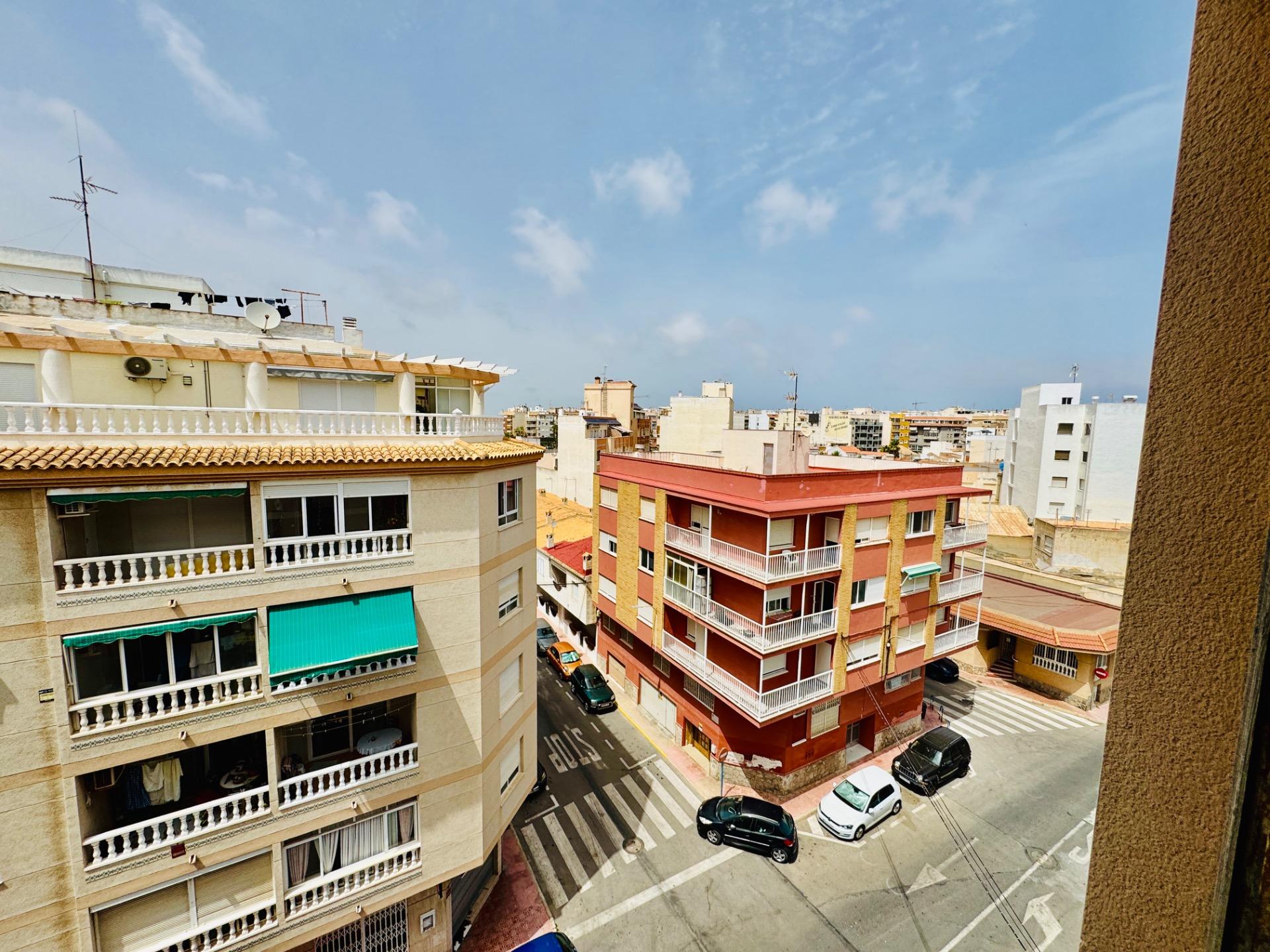 Pool area in apartment for sale in Torrevieja