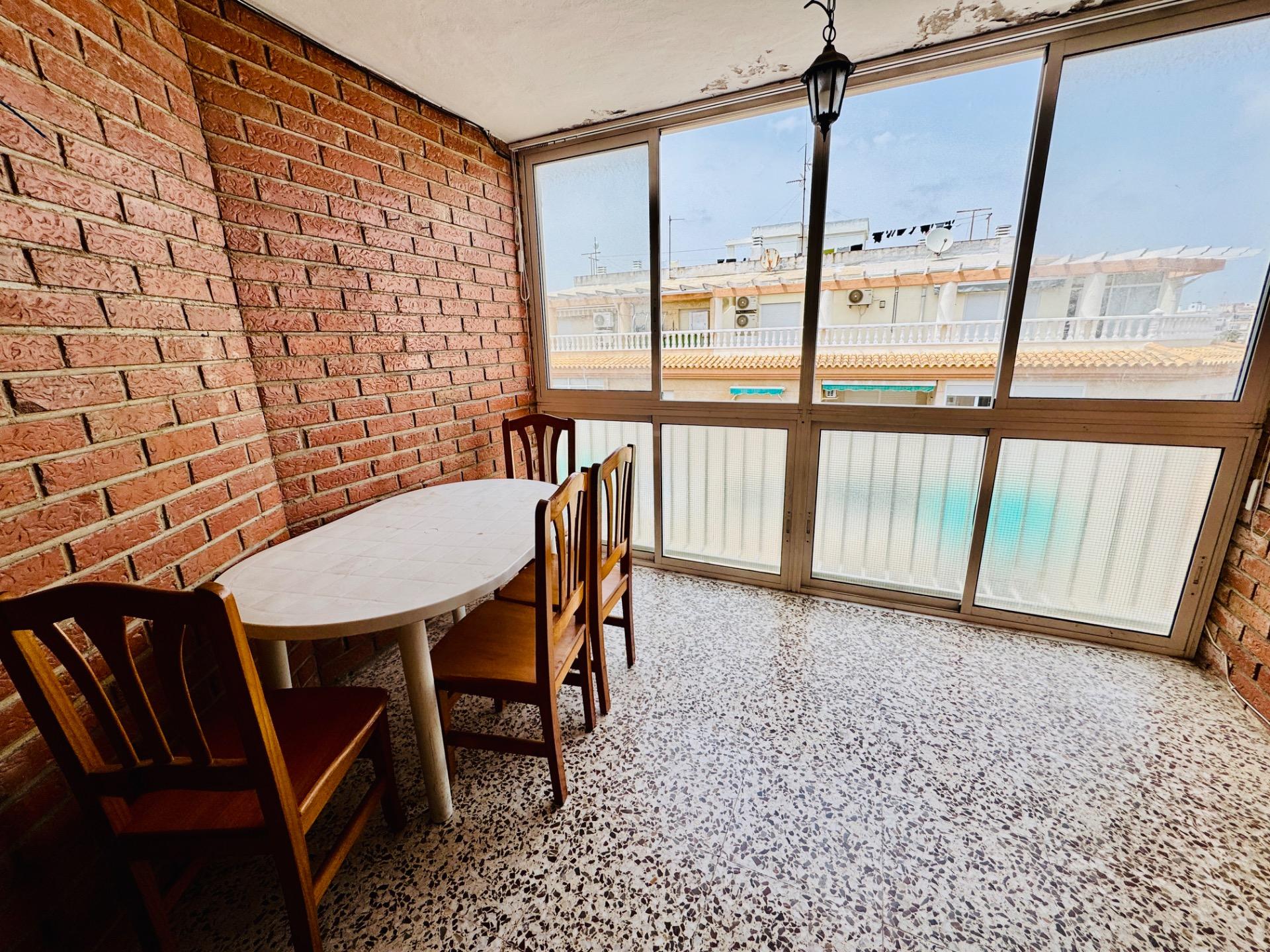 Pool area in apartment for sale in Torrevieja