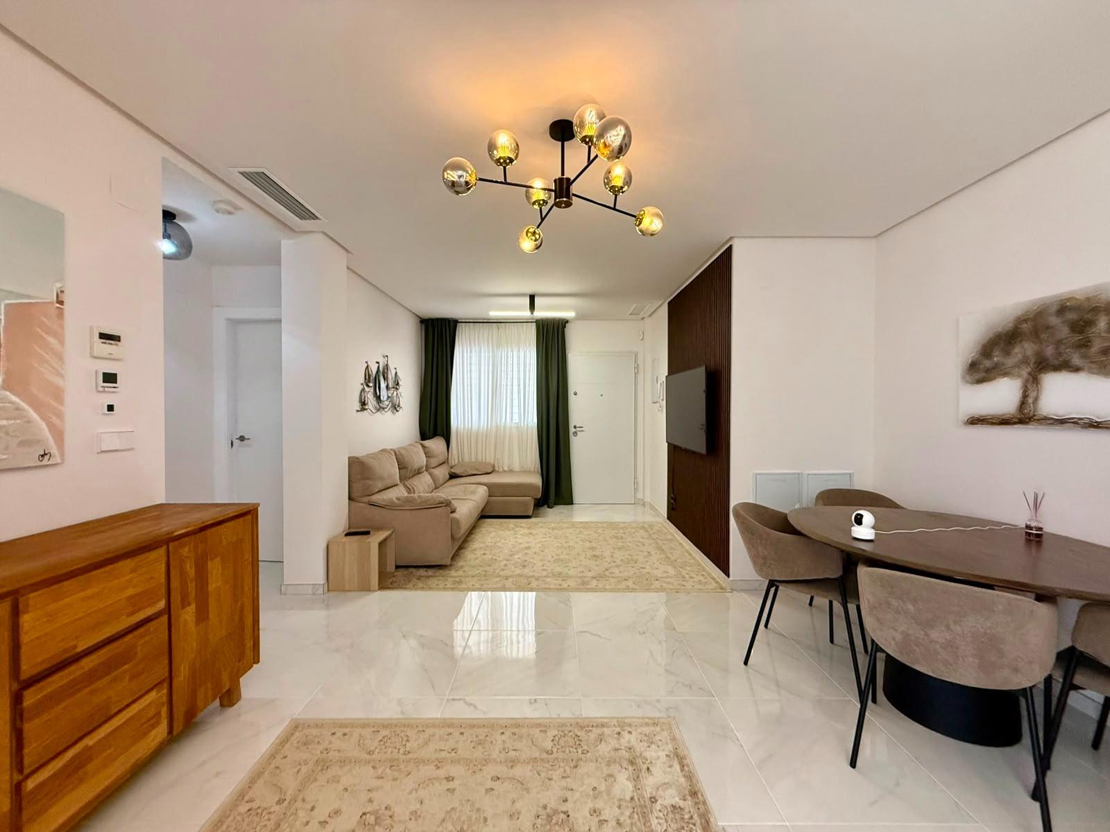 Pool area in apartment for sale in Torrevieja