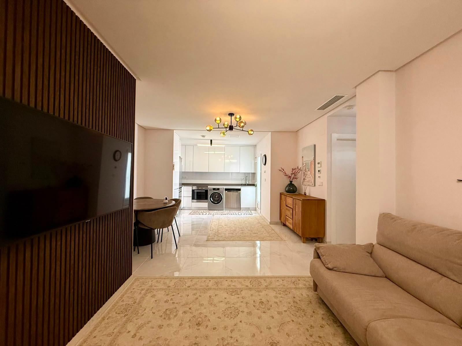 Garden in apartment for sale in Torrevieja