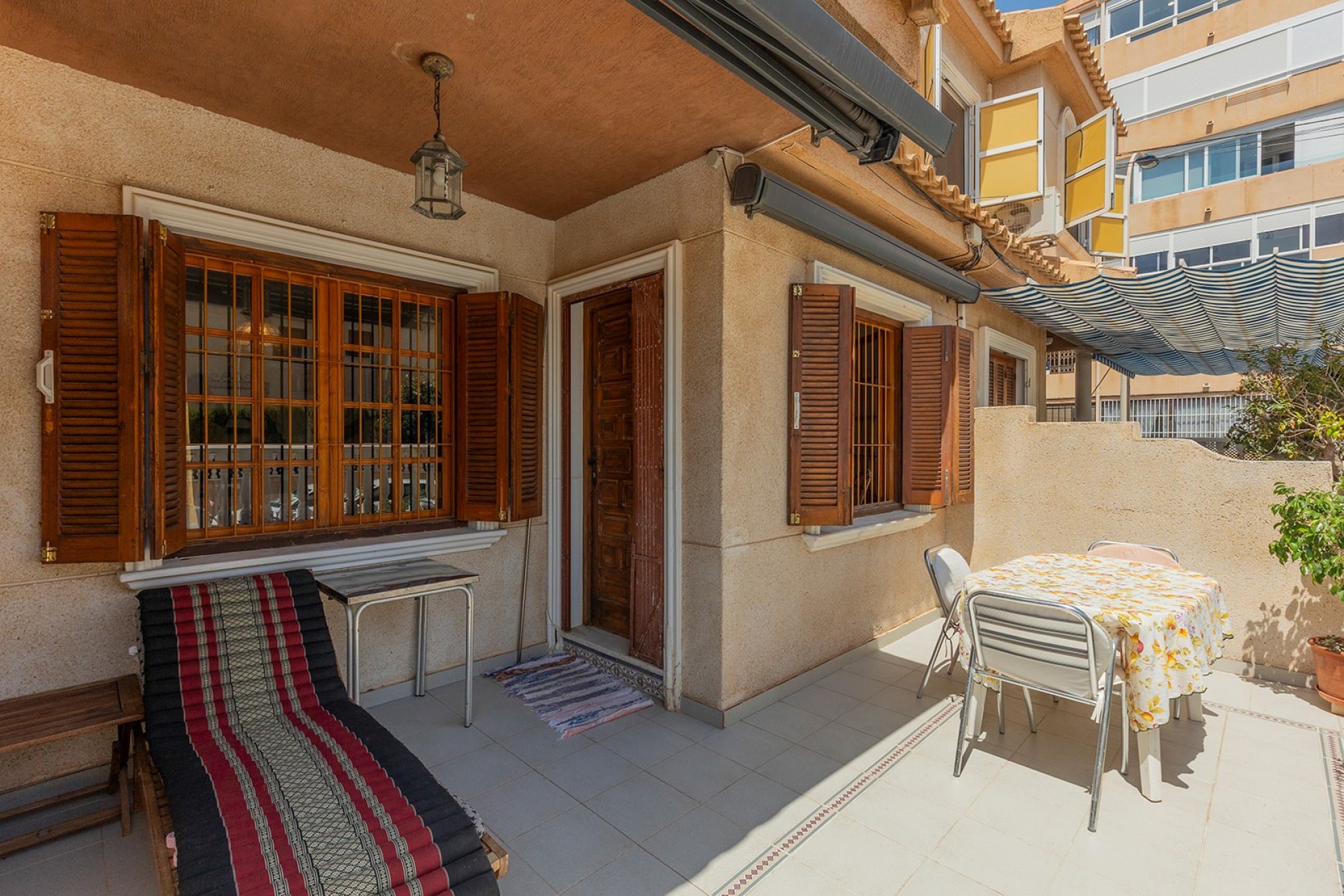 Pool area in terraced for sale in La Mata