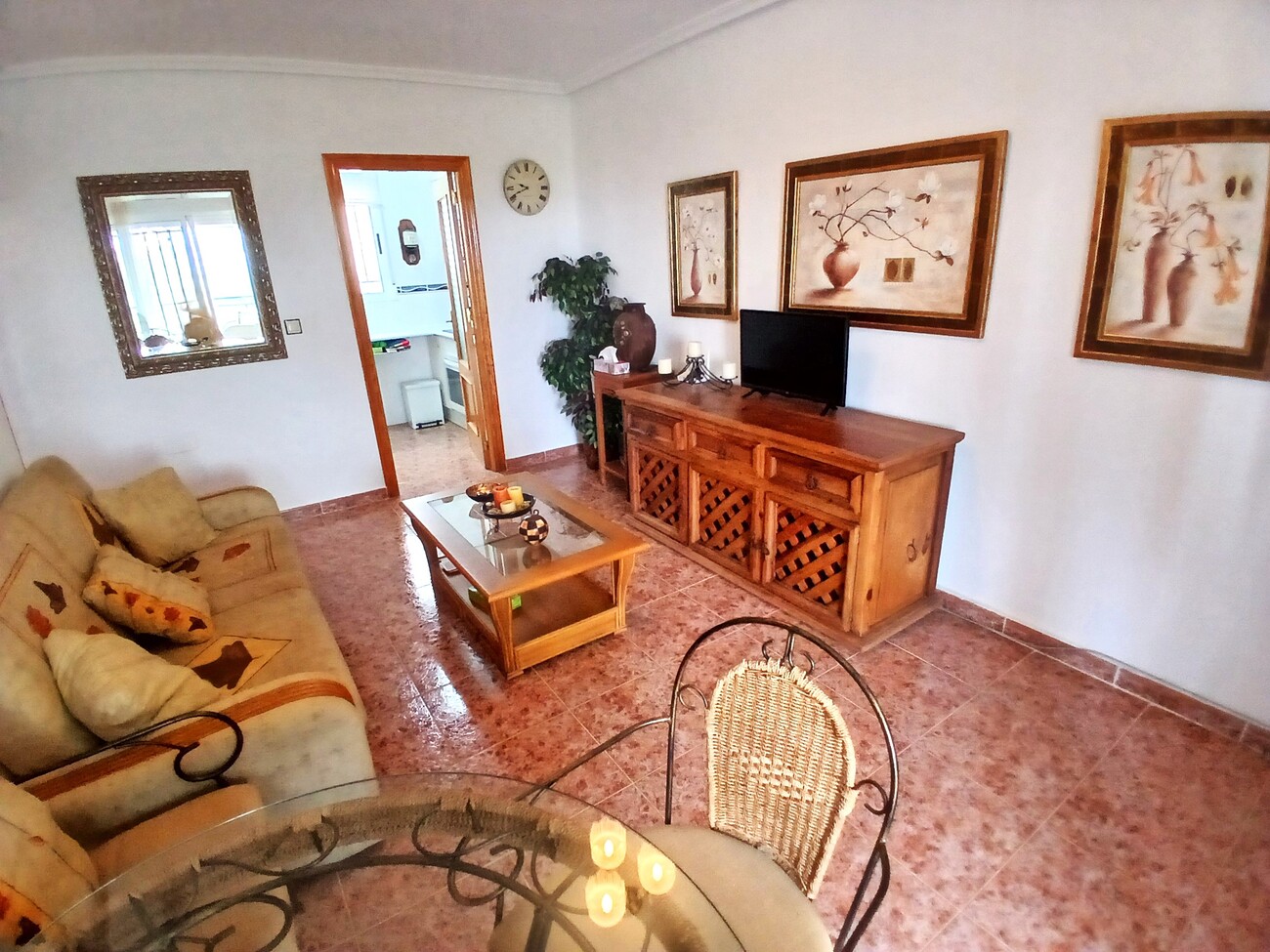 Dining area in penthouse for sale in Vistabella Golf Entre Naranjos