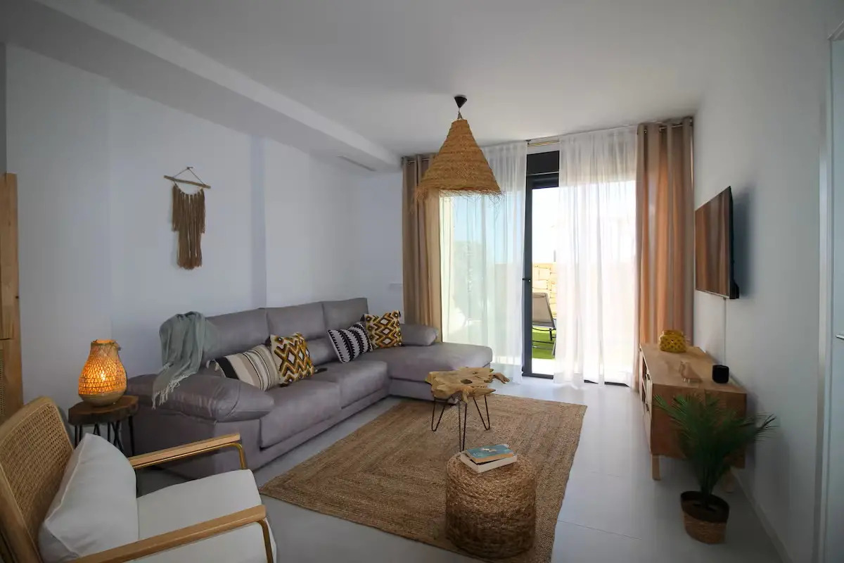 Exterior view in duplex for sale in Finestrat