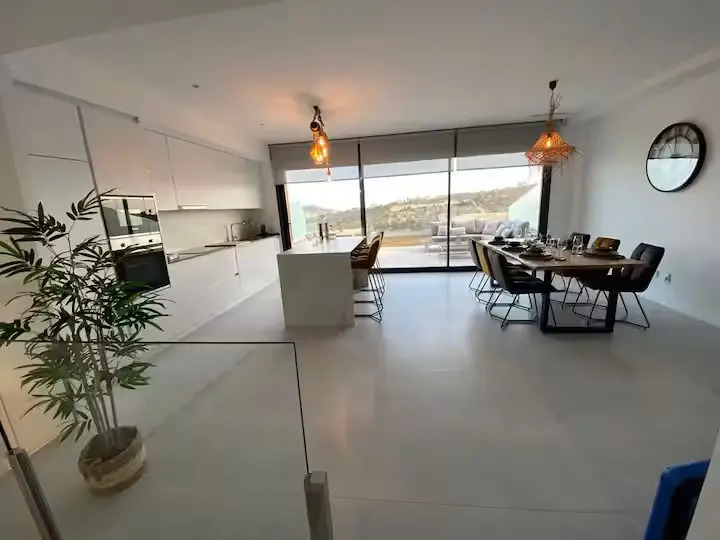 Living room in duplex for sale in Finestrat