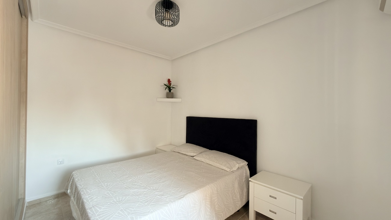 Master bedroom in villa for sale in Orihuela Costa