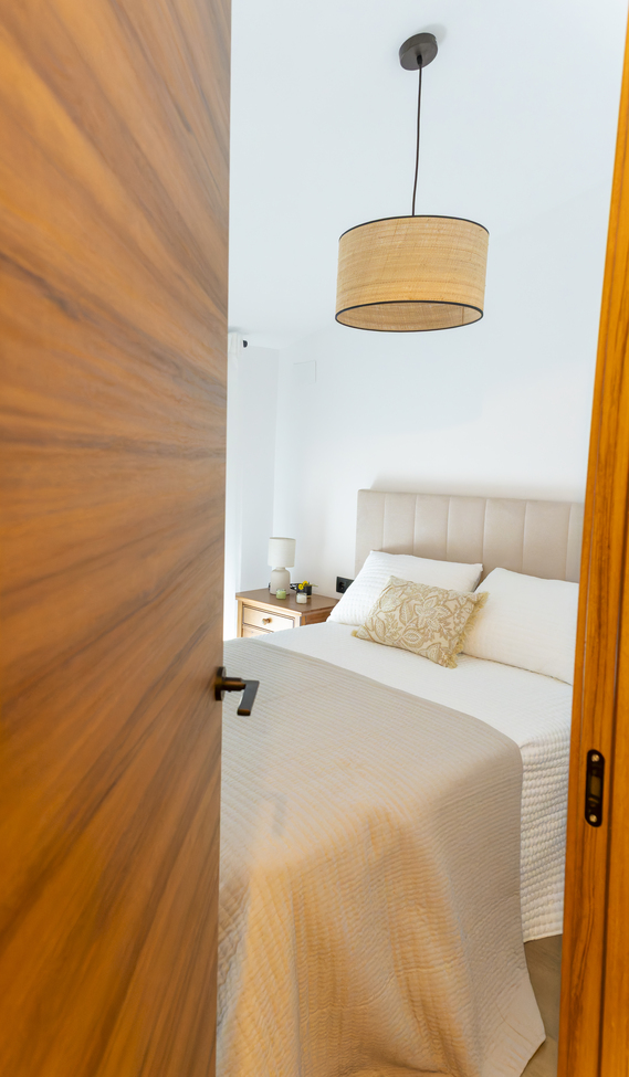 Master bedroom in terraced for sale in Lorqui