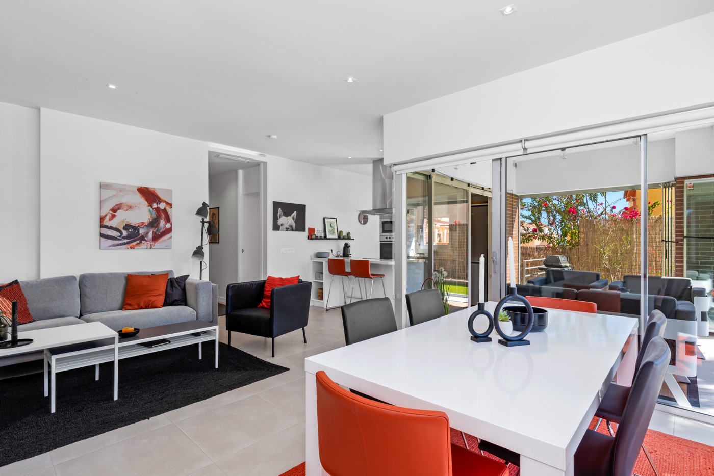 Garden in apartment for sale in Orihuela Costa