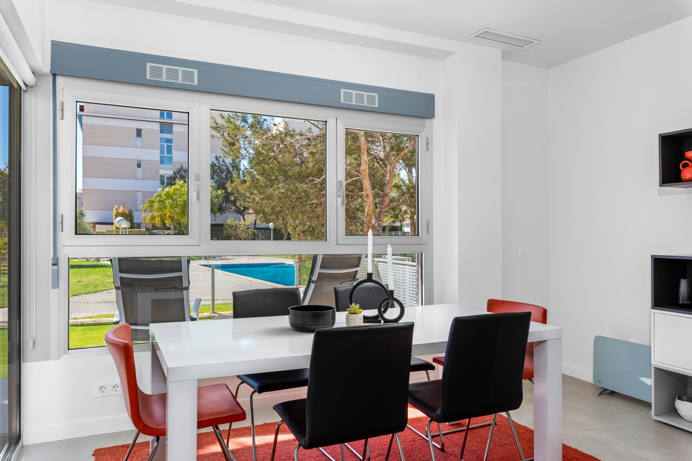Dining area in apartment for sale in Orihuela Costa
