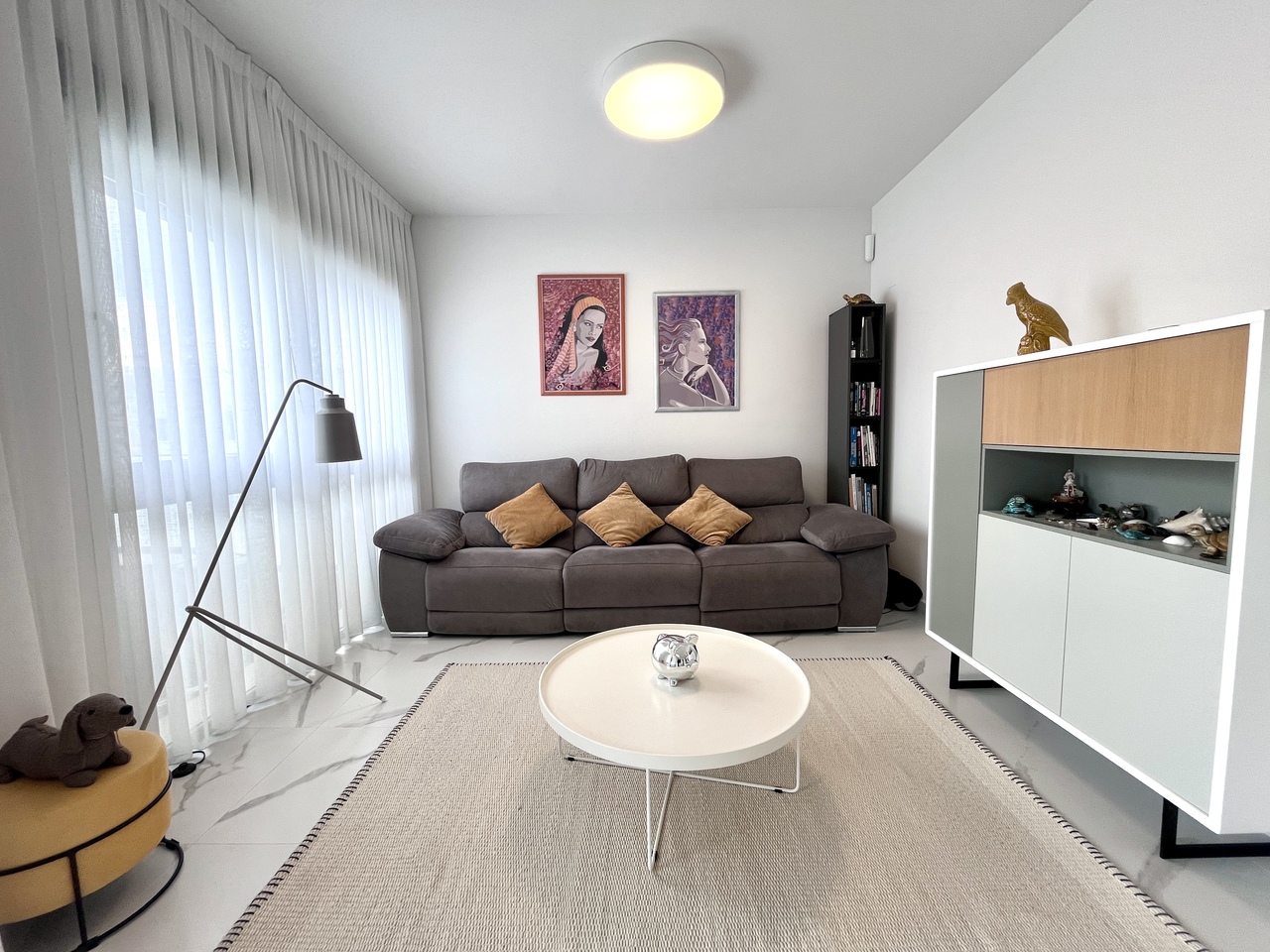 Garden in apartment for sale in San Miguel de Salinas