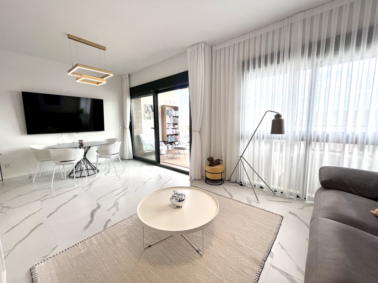 Dining area in apartment for sale in San Miguel de Salinas