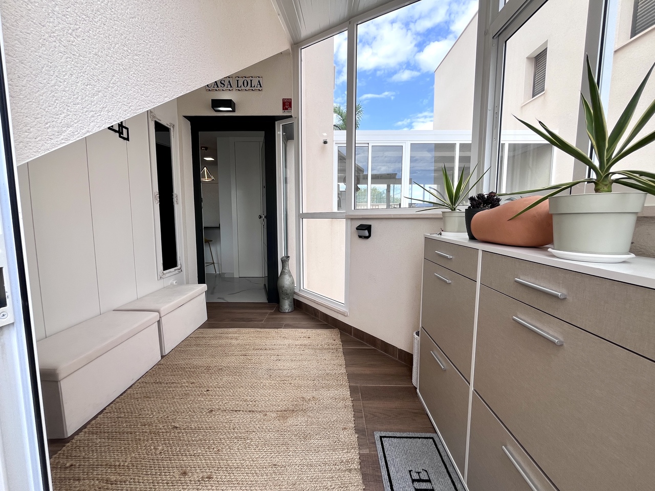 Master bedroom in apartment for sale in San Miguel de Salinas