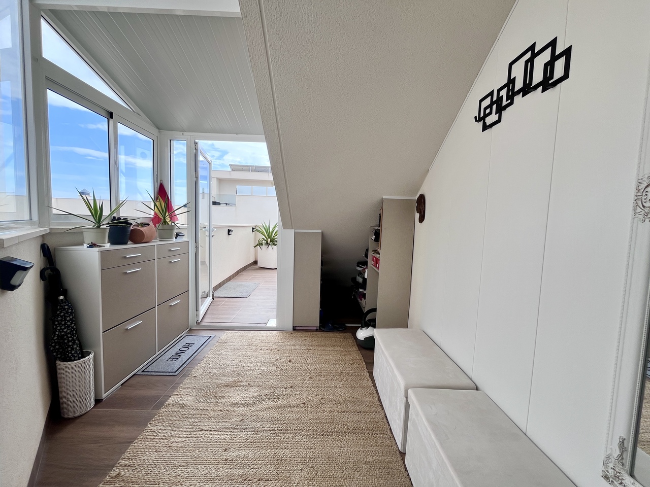 Pool area in apartment for sale in San Miguel de Salinas