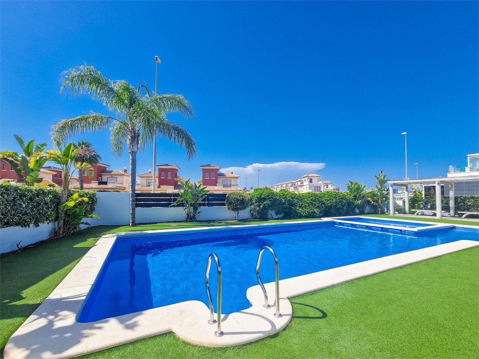 Master bedroom in terraced for sale in Cabo Roig
