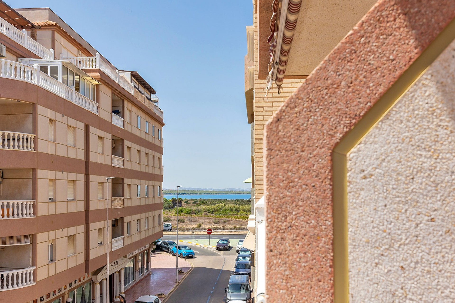 Living room in apartment for sale in La Mata