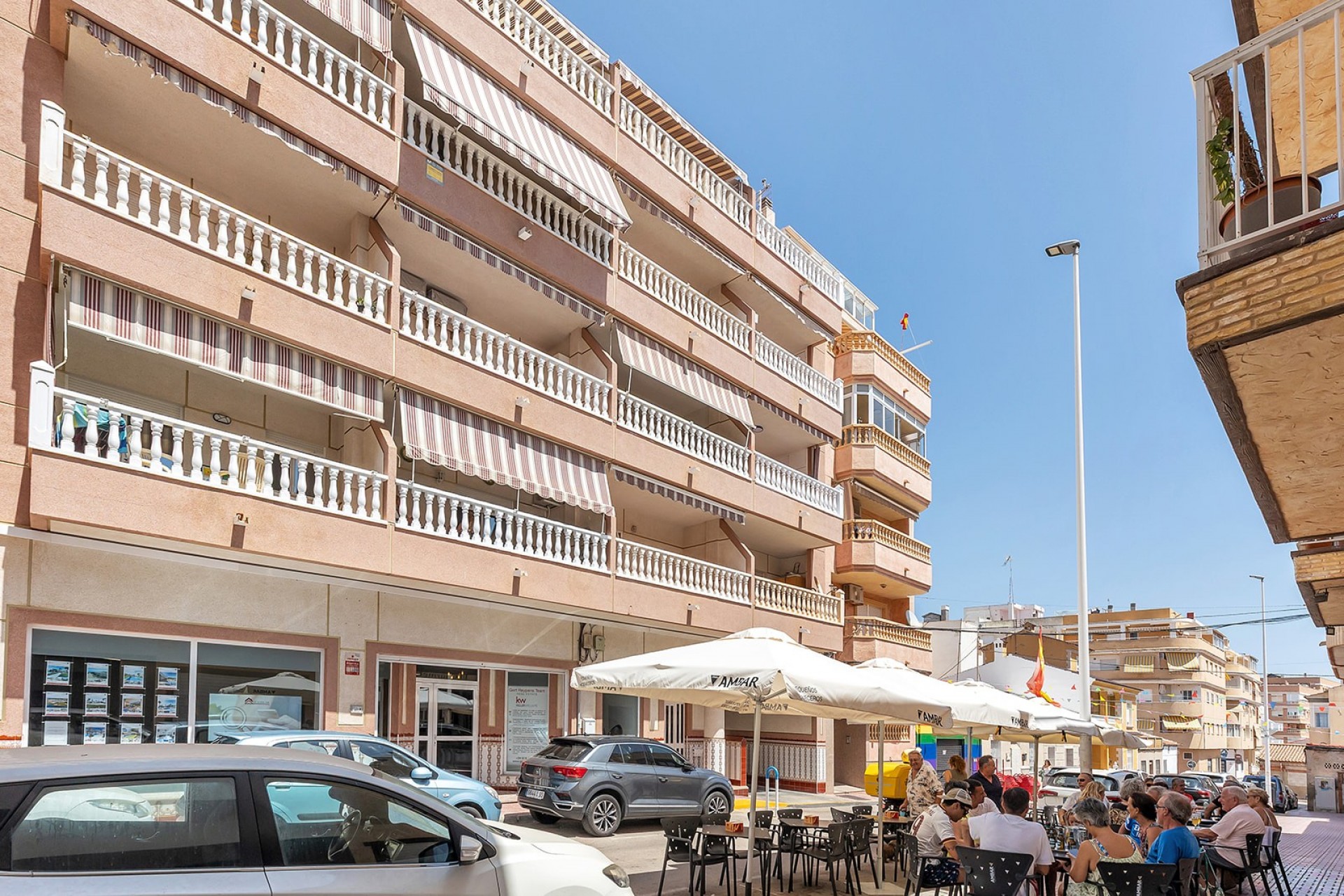 Master bedroom in apartment for sale in La Mata