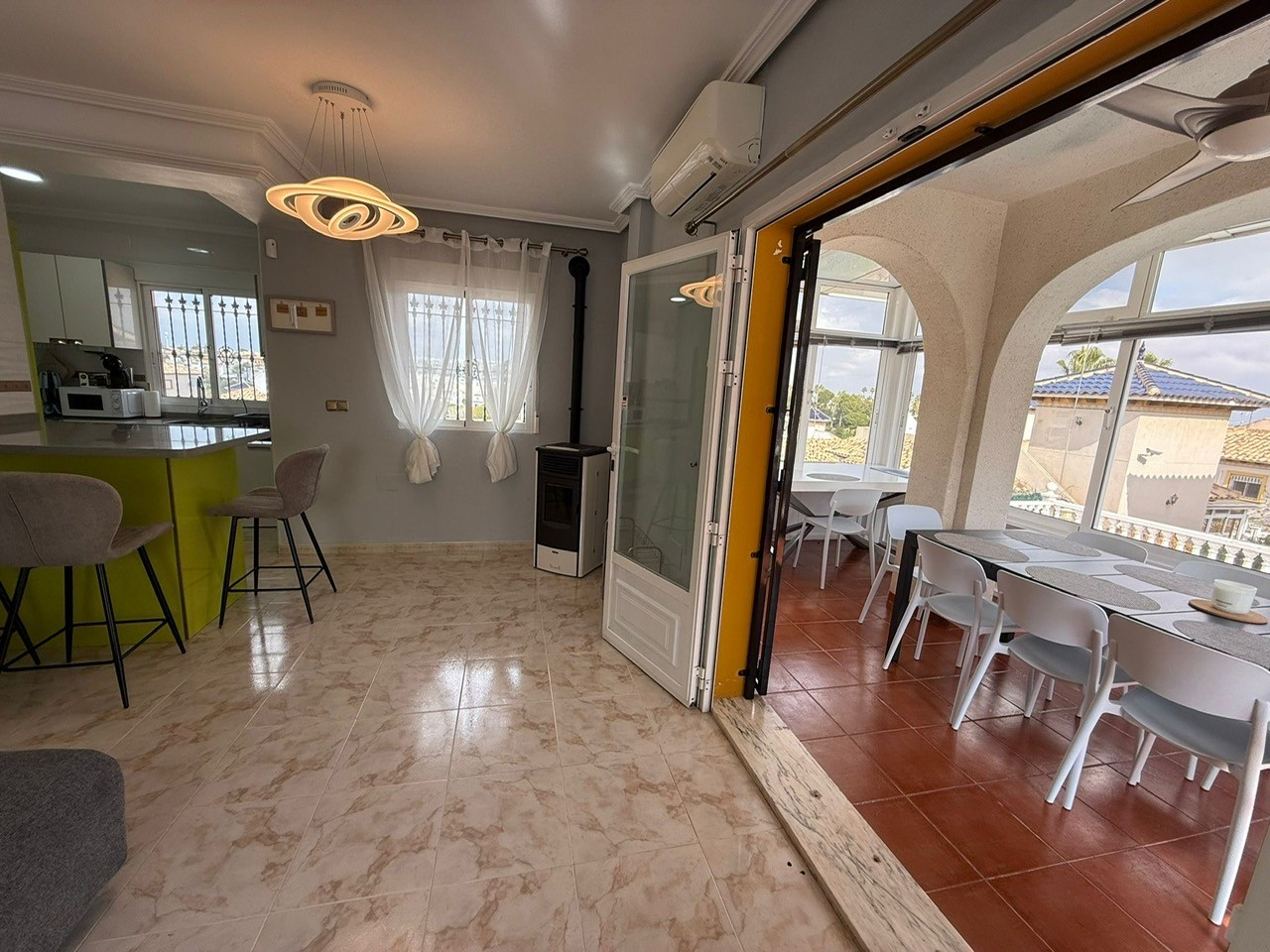 Living room in villa for sale in Orihuela Costa