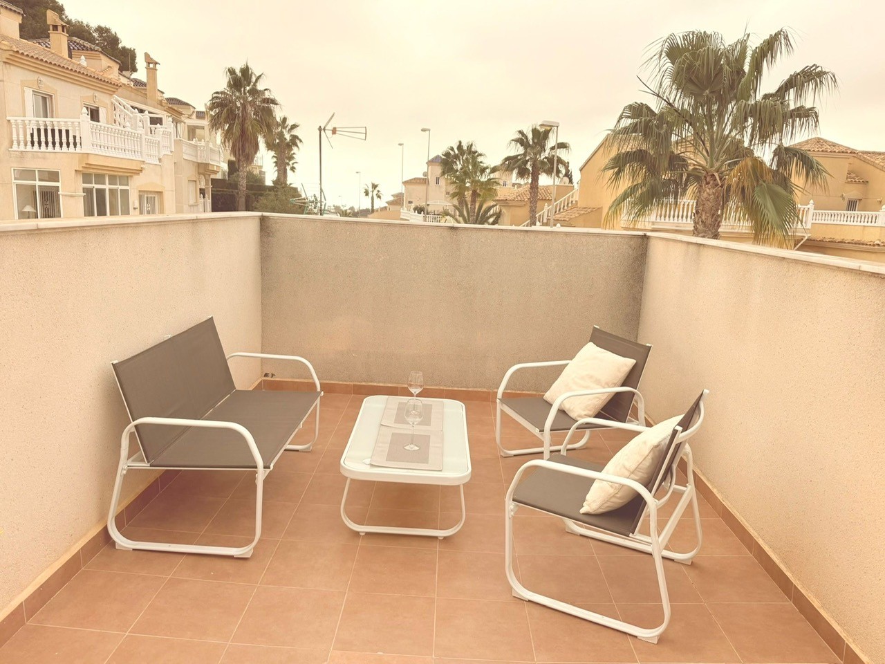 Exterior view in villa for sale in Orihuela Costa