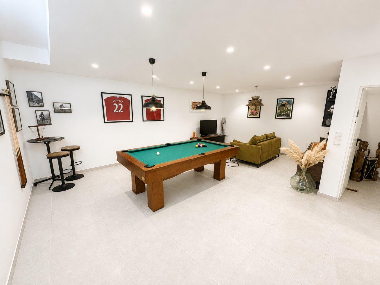 Terrace in villa for sale in Santa Rosalia Resort