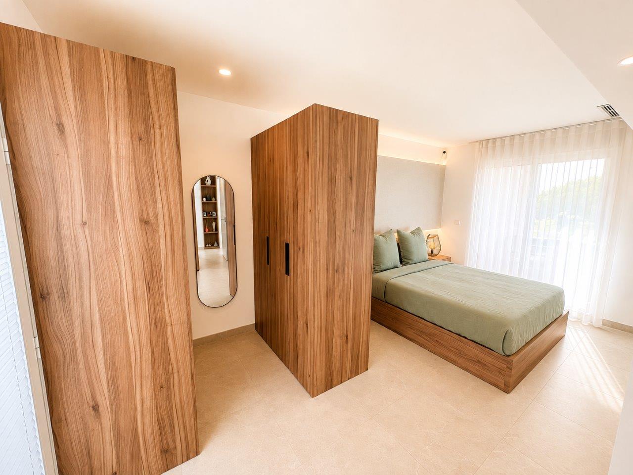 Master bedroom in villa for sale in Santa Rosalia Resort