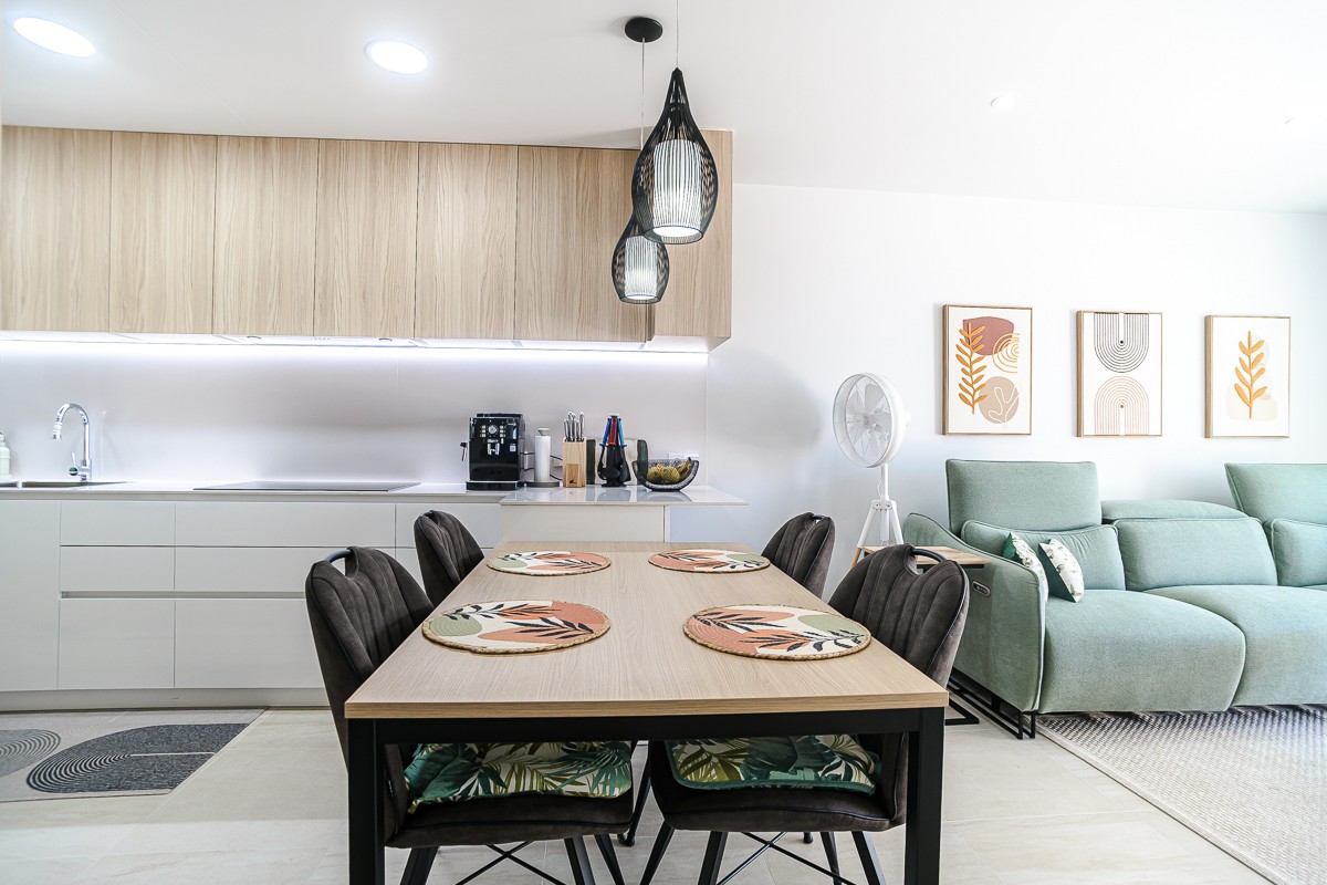 Kitchen in apartment for sale in Torrevieja