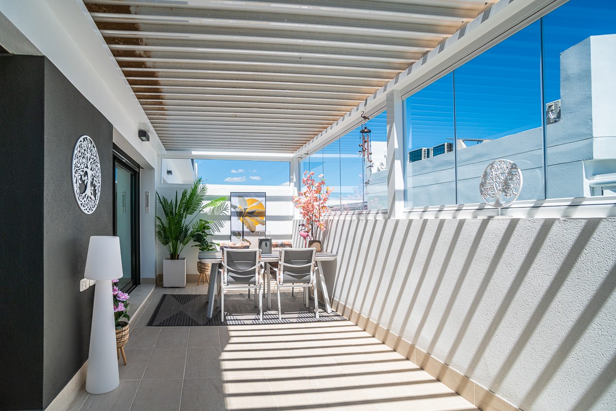 Garden in apartment for sale in Torrevieja