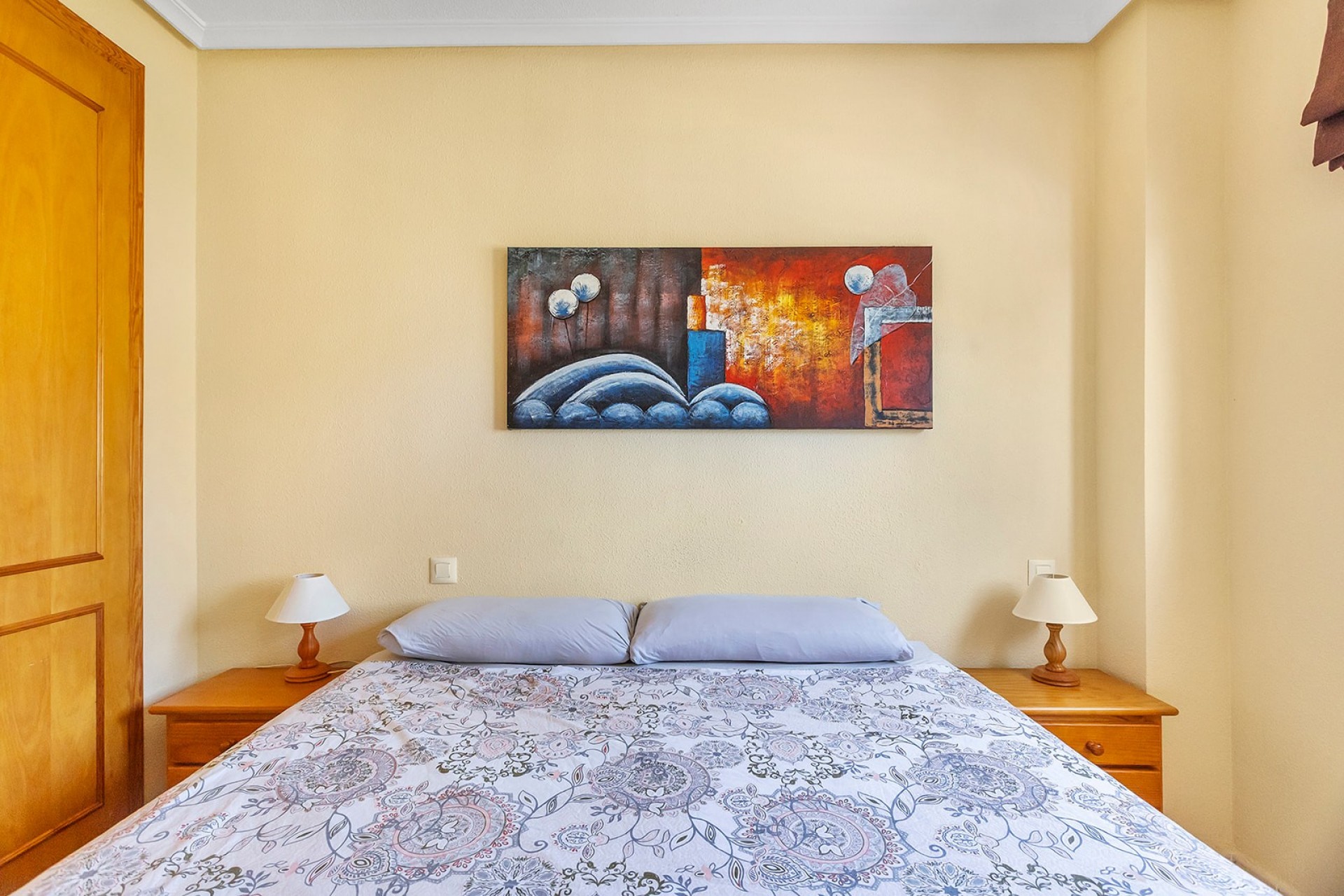 Living room in apartment for sale in La Mata