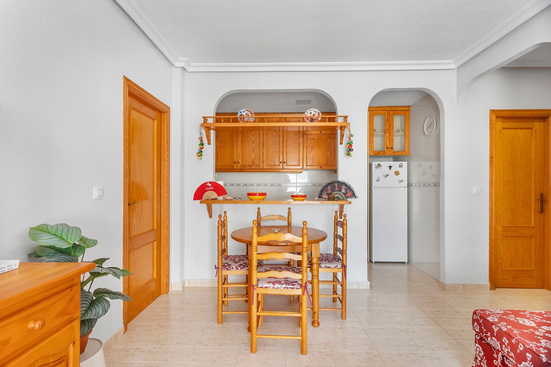 Pool area in apartment for sale in La Mata