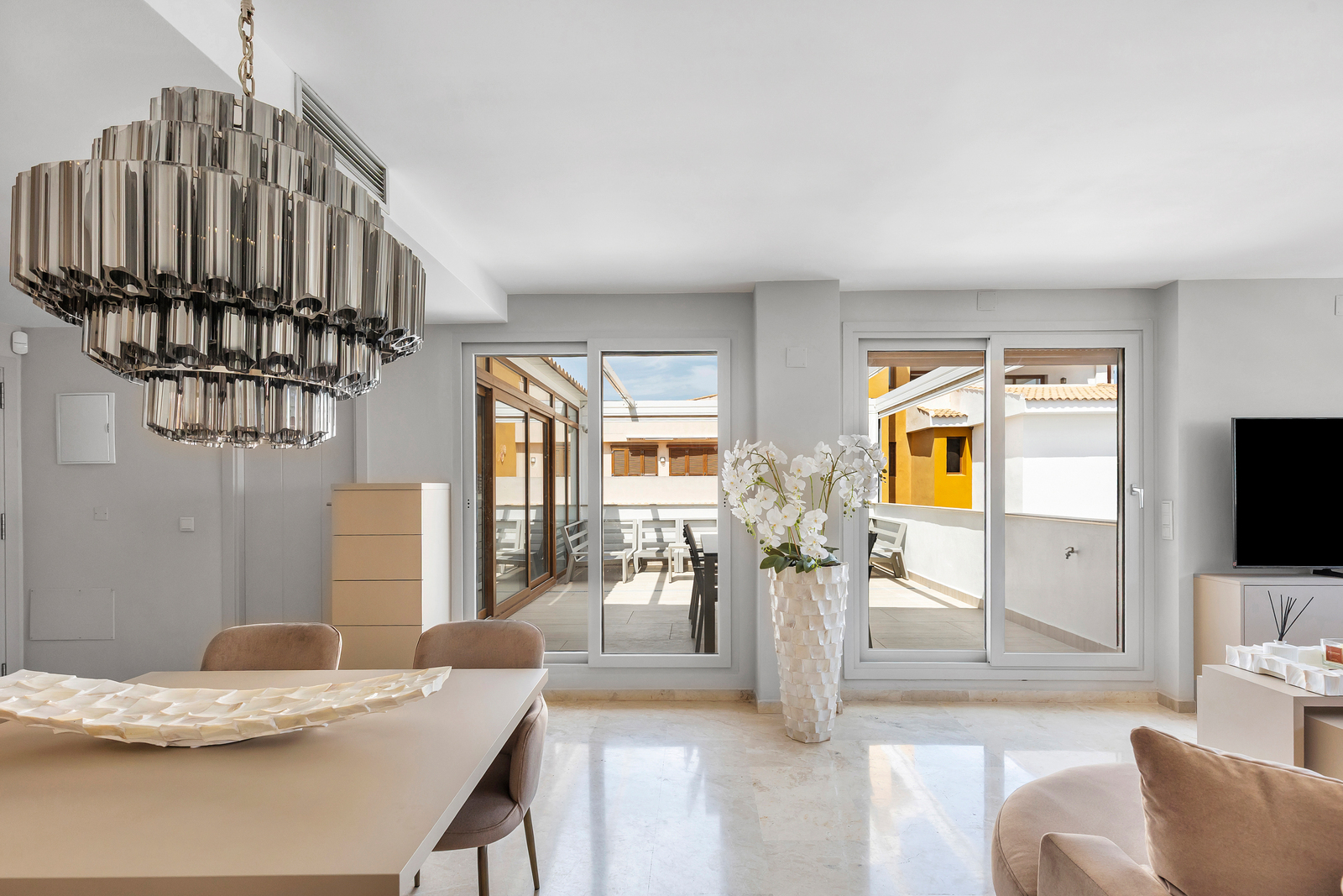 Dining area in apartment for sale in Torrevieja