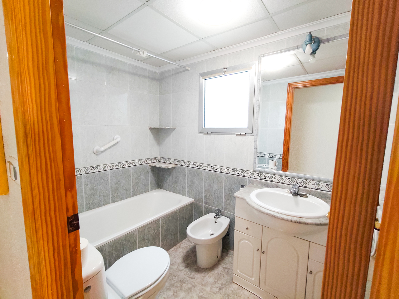 Pool area in apartment for sale in Guardamar del Segura