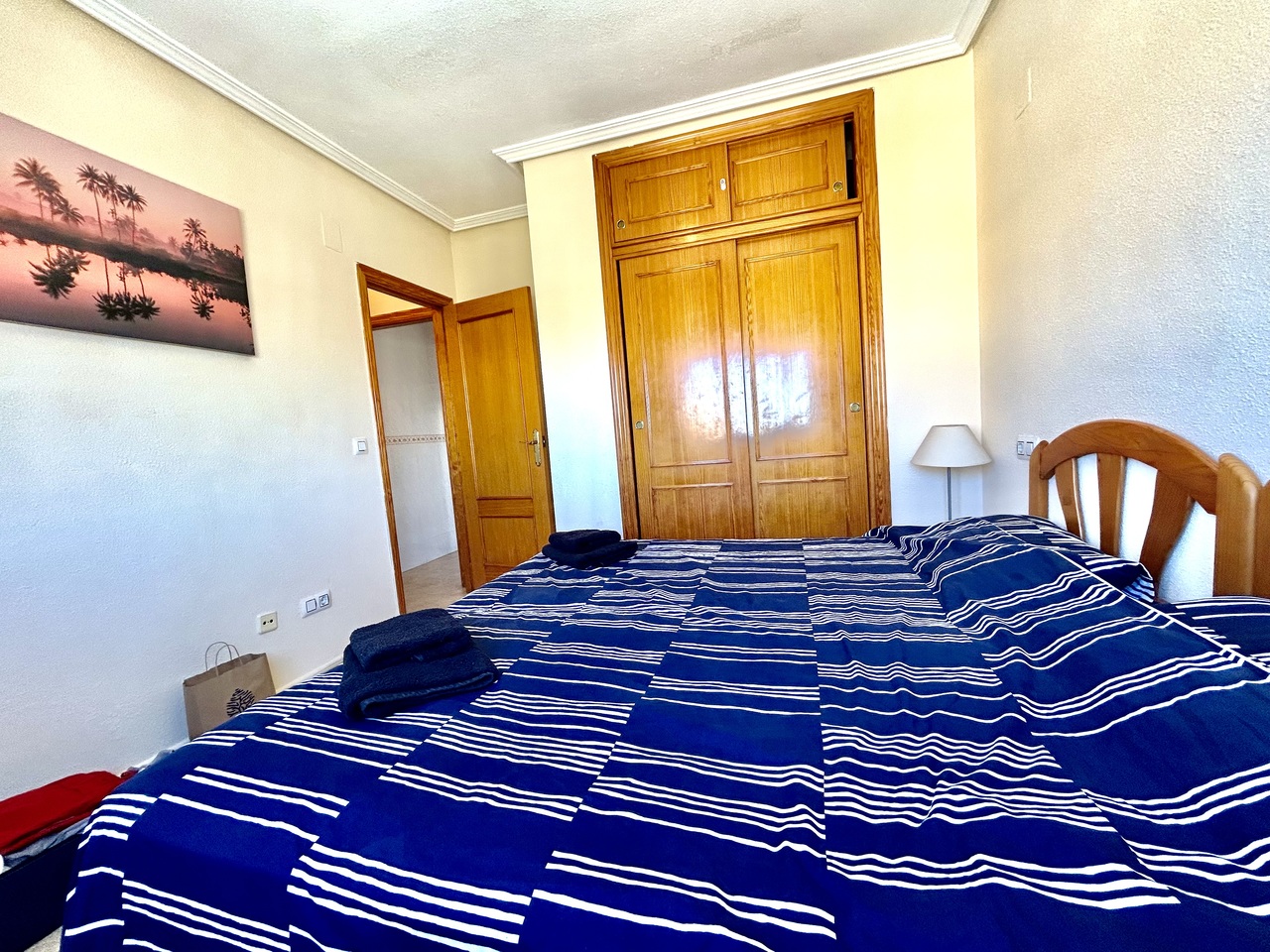 Living room in penthouse for sale in La Zenia