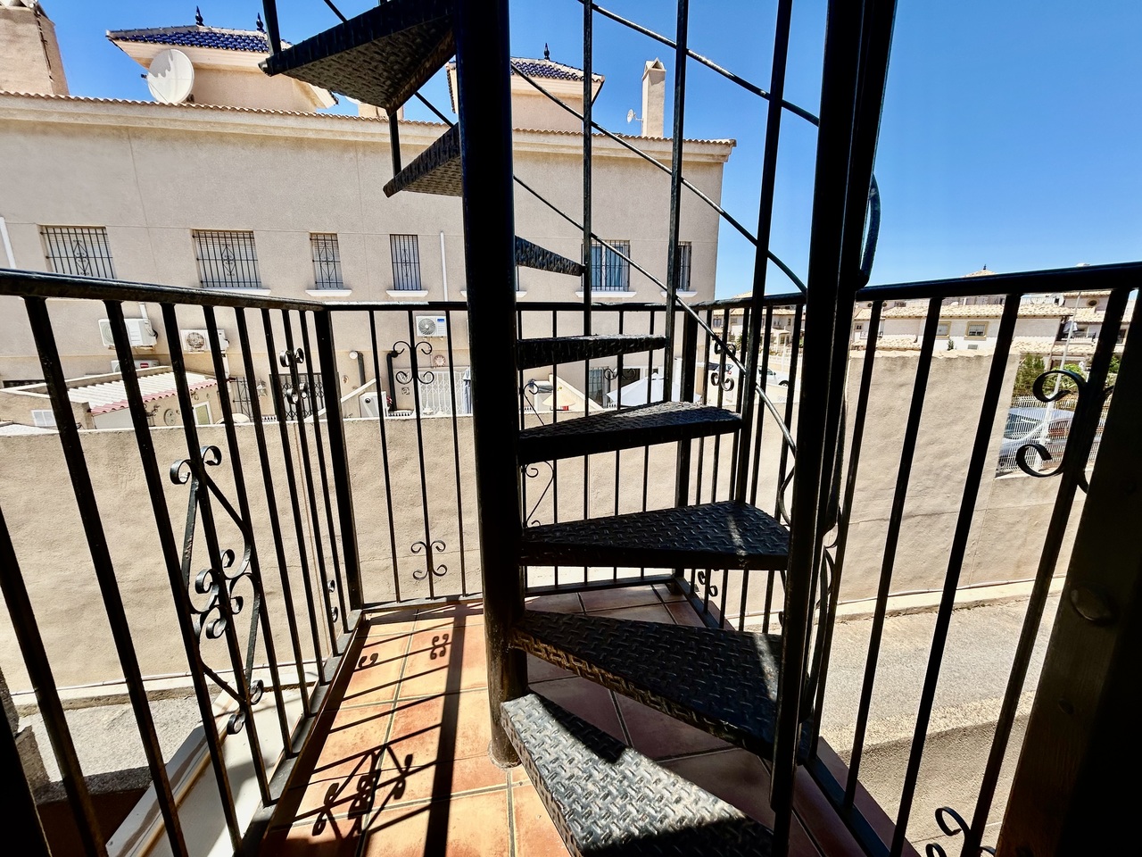 Garden in penthouse for sale in La Zenia