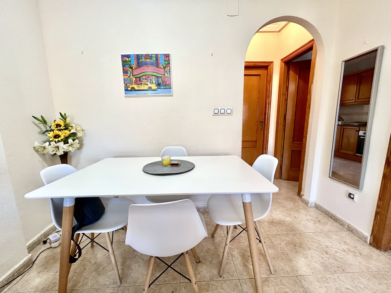 Garden in penthouse for sale in La Zenia