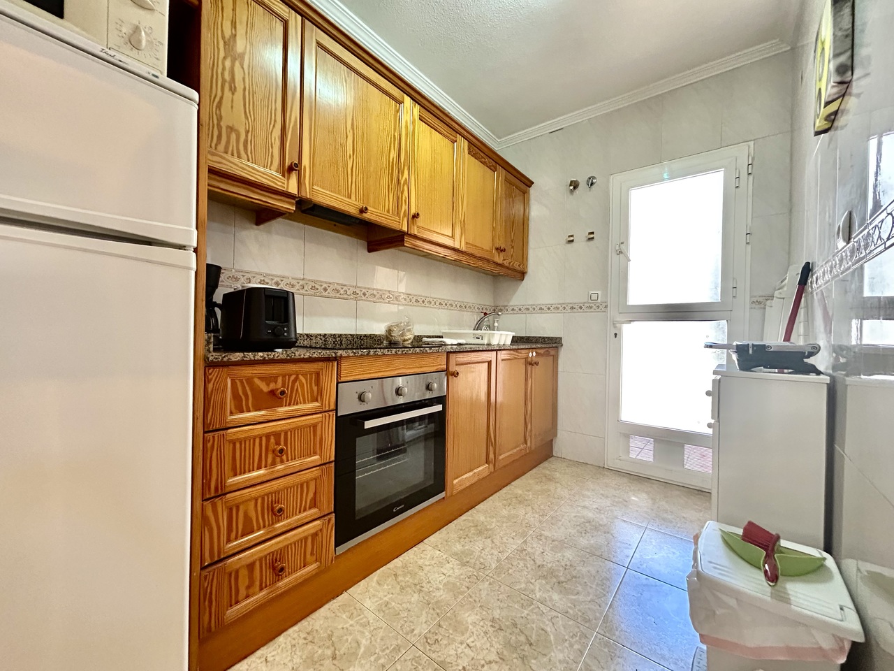 Dining area in penthouse for sale in La Zenia