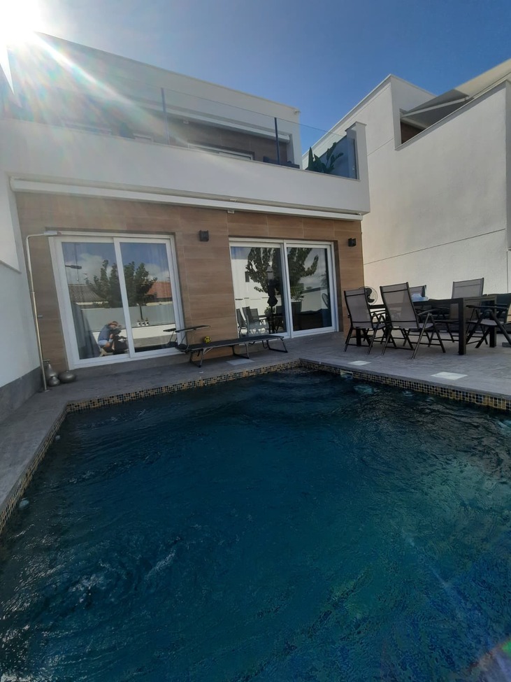 Living room in villa for sale in San Pedro del Pinatar
