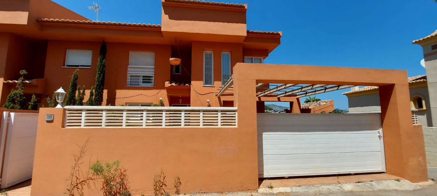 Exterior view in villa for sale in Calpe