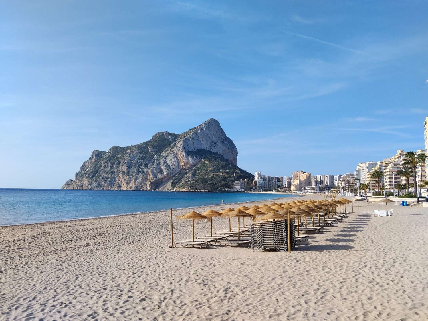 Living room in villa for sale in Calpe