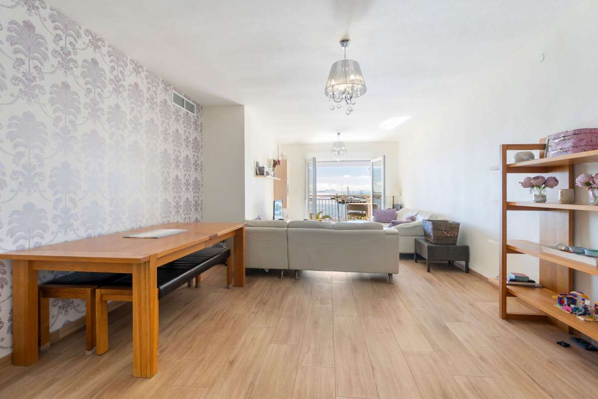 Pool area in apartment for sale in Lo Pagan
