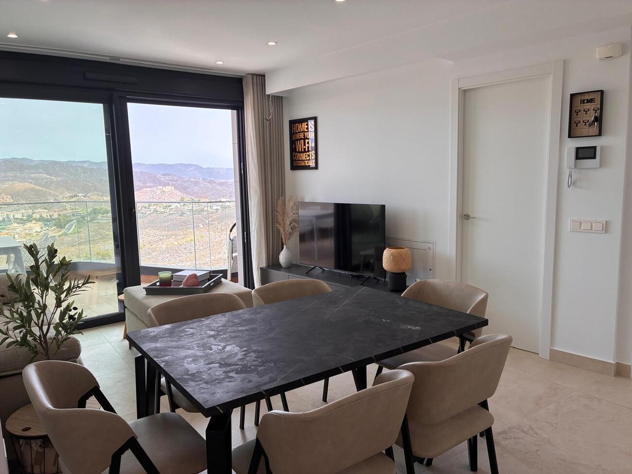 Master bedroom in apartment for sale in Aguilas